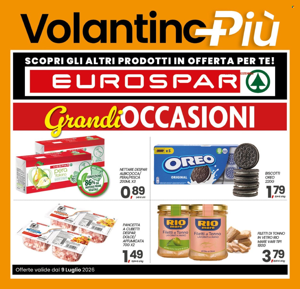 Volantino EUROSPAR - Da giovedì 9 2026