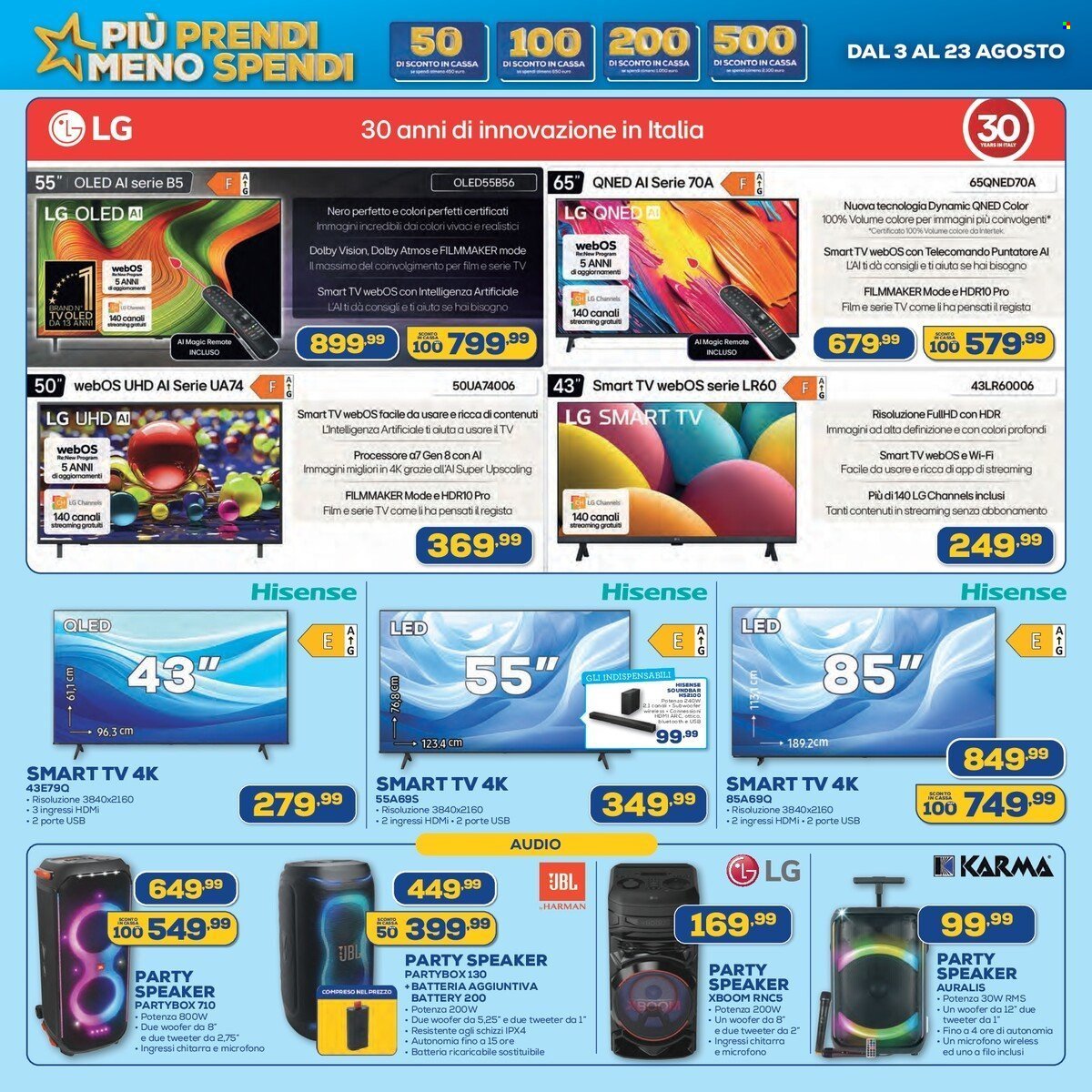 Volantino EURONICS - PIU PRENDI MENO SPENDI