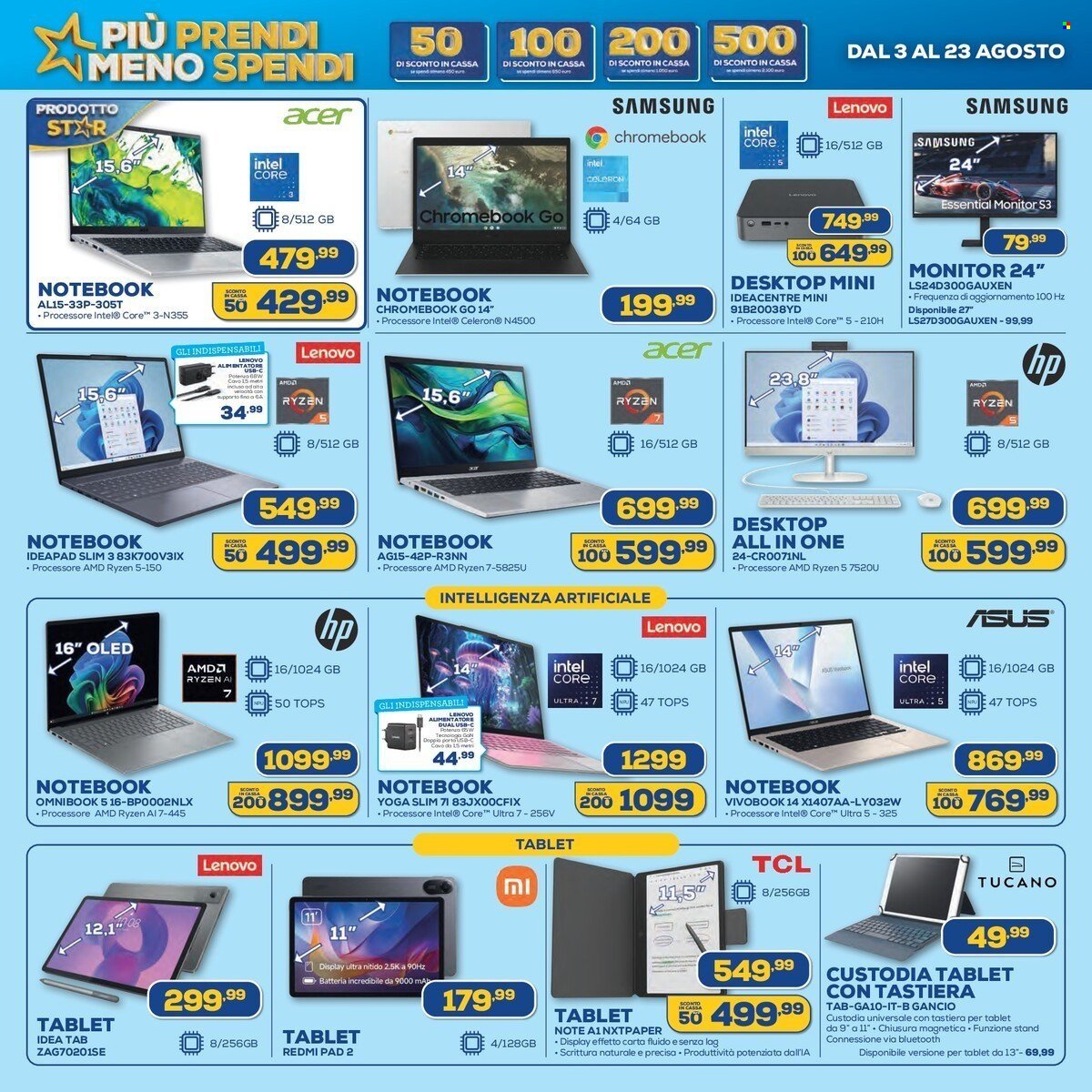 Volantino EURONICS - PIU PRENDI MENO SPENDI