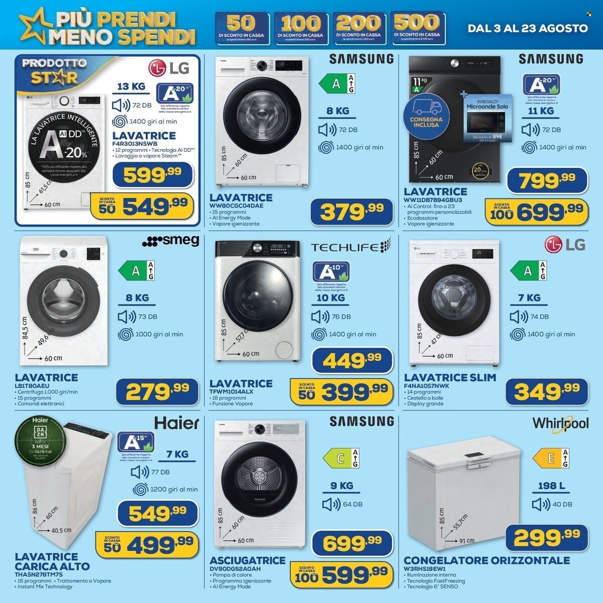 Volantino EURONICS - PIU PRENDI MENO SPENDI