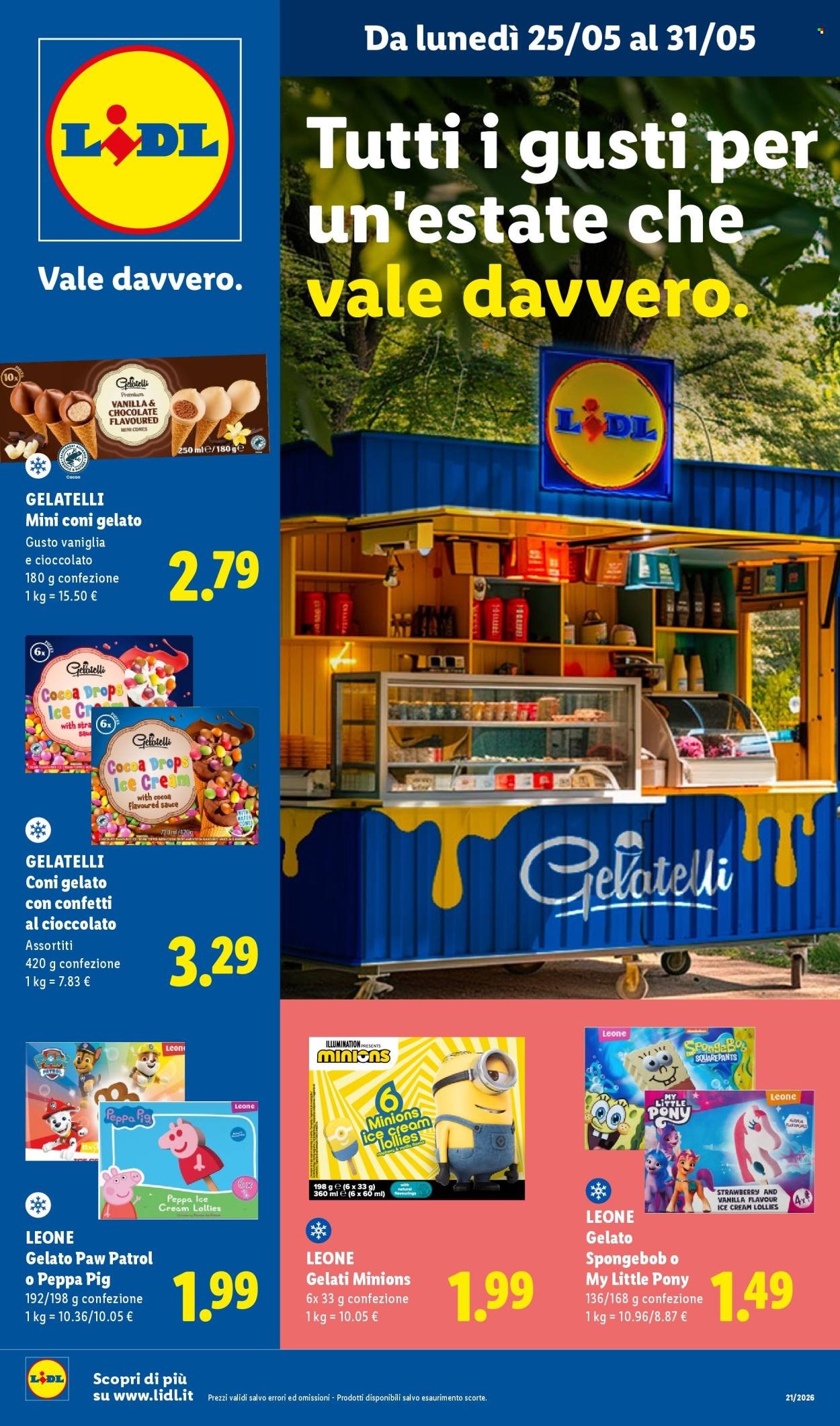 Volantino LIDL - Tutti i gusti dell'estate (2026-05-25 - 2026-05-31)