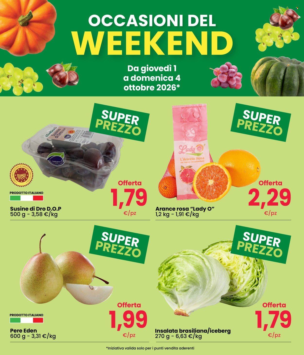 Volantino INTERSPAR - Fresche Occasioni