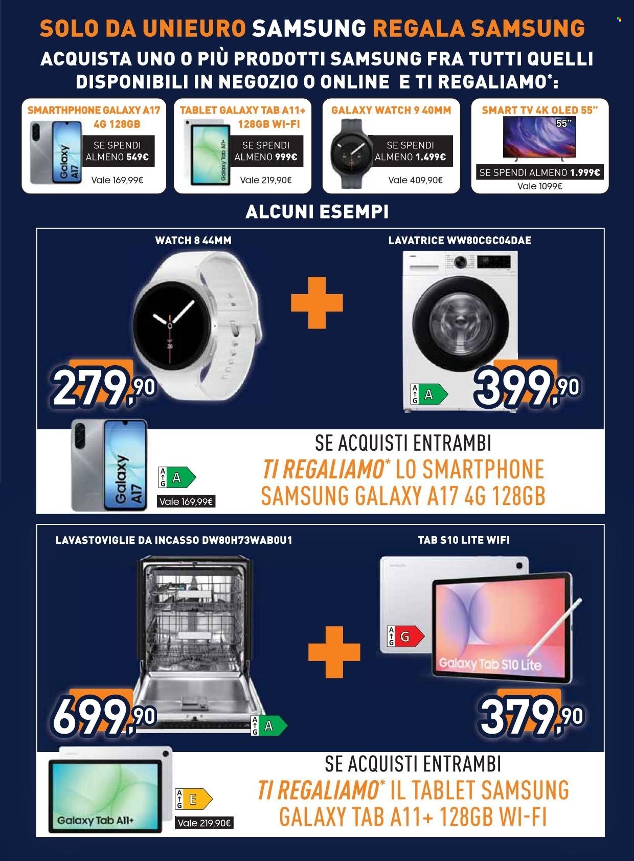 Volantino UNIEURO - Samsung regala Samsung