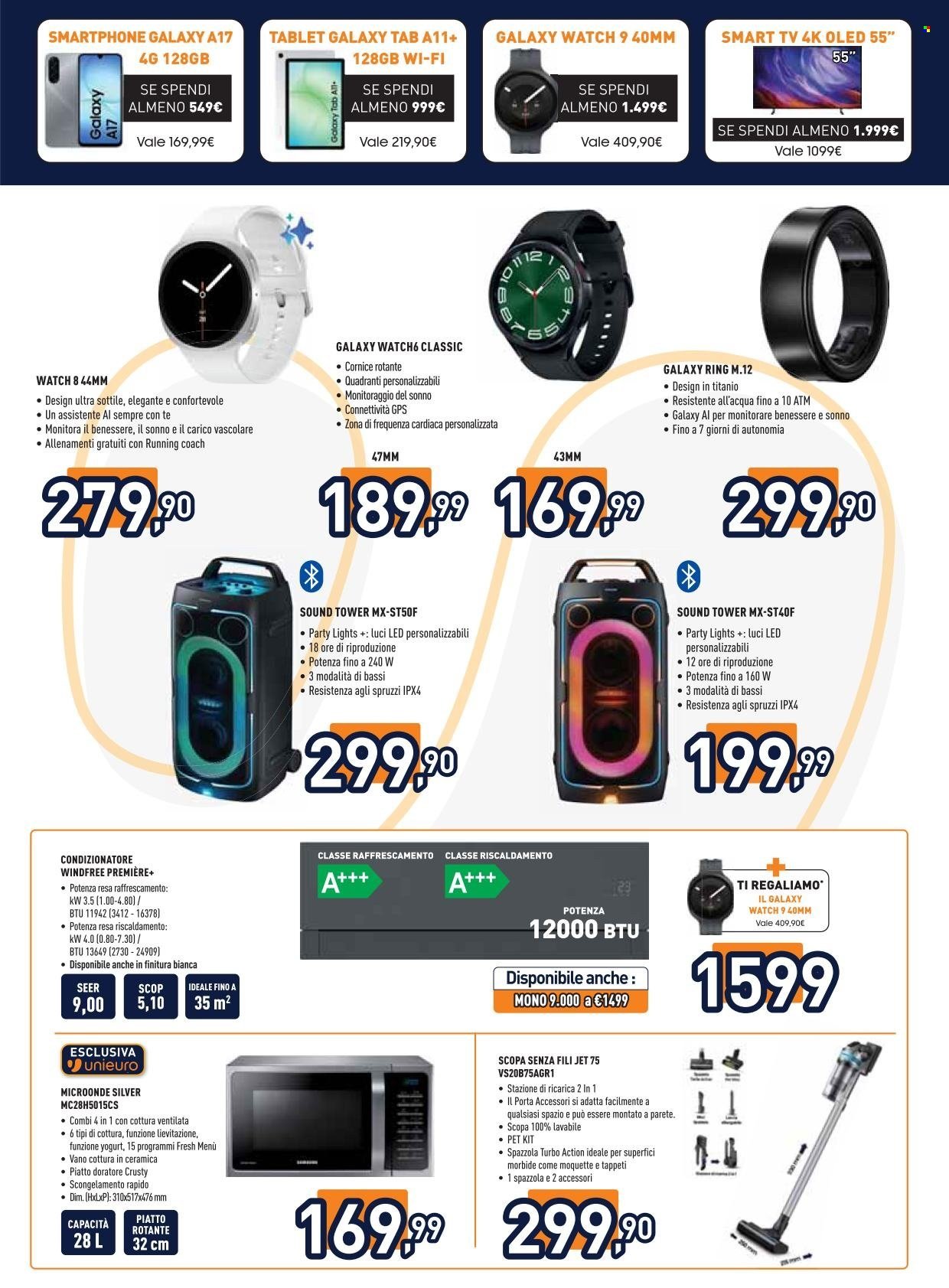 Volantino UNIEURO - Samsung regala Samsung