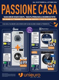 Volantino UNIEURO - Passione Casa