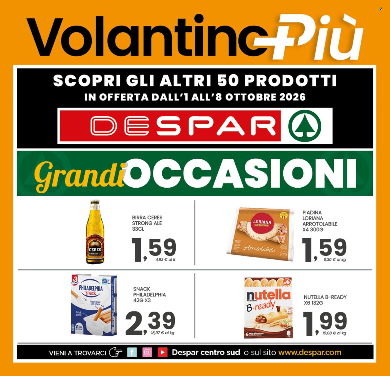 Volantino DESPAR - Da giovedì 1 2026
