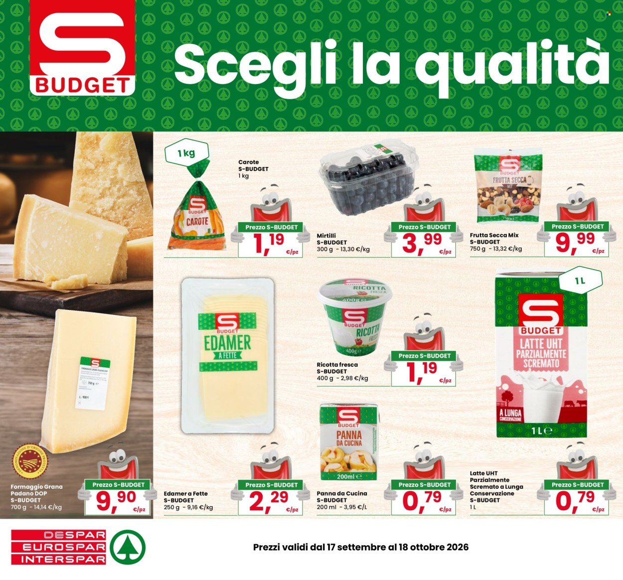 Volantino EUROSPAR - S-Budget