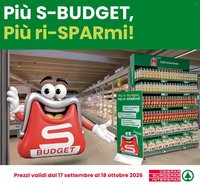 Volantino EUROSPAR - S-Budget