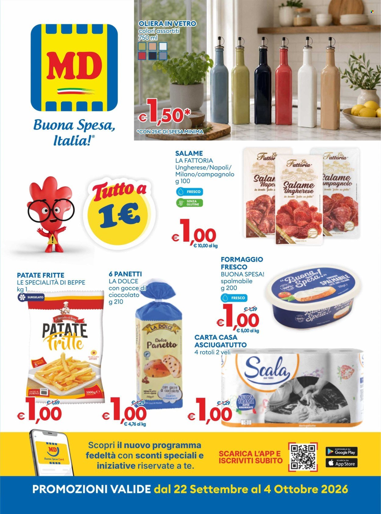 Volantino MD DISCOUNT - Da martedì 22 settembre 2026
