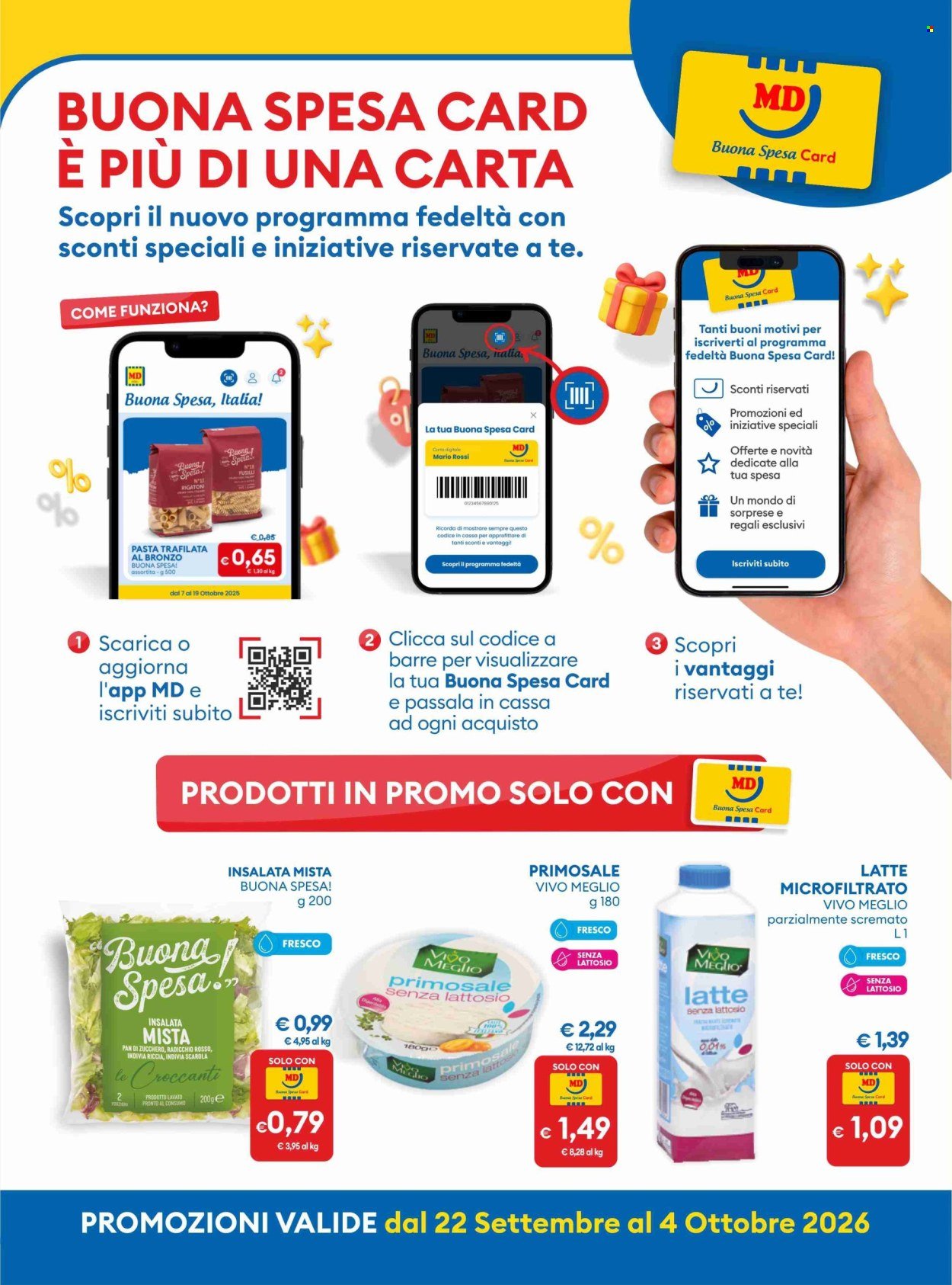 Volantino MD DISCOUNT - Da martedì 22 settembre 2026