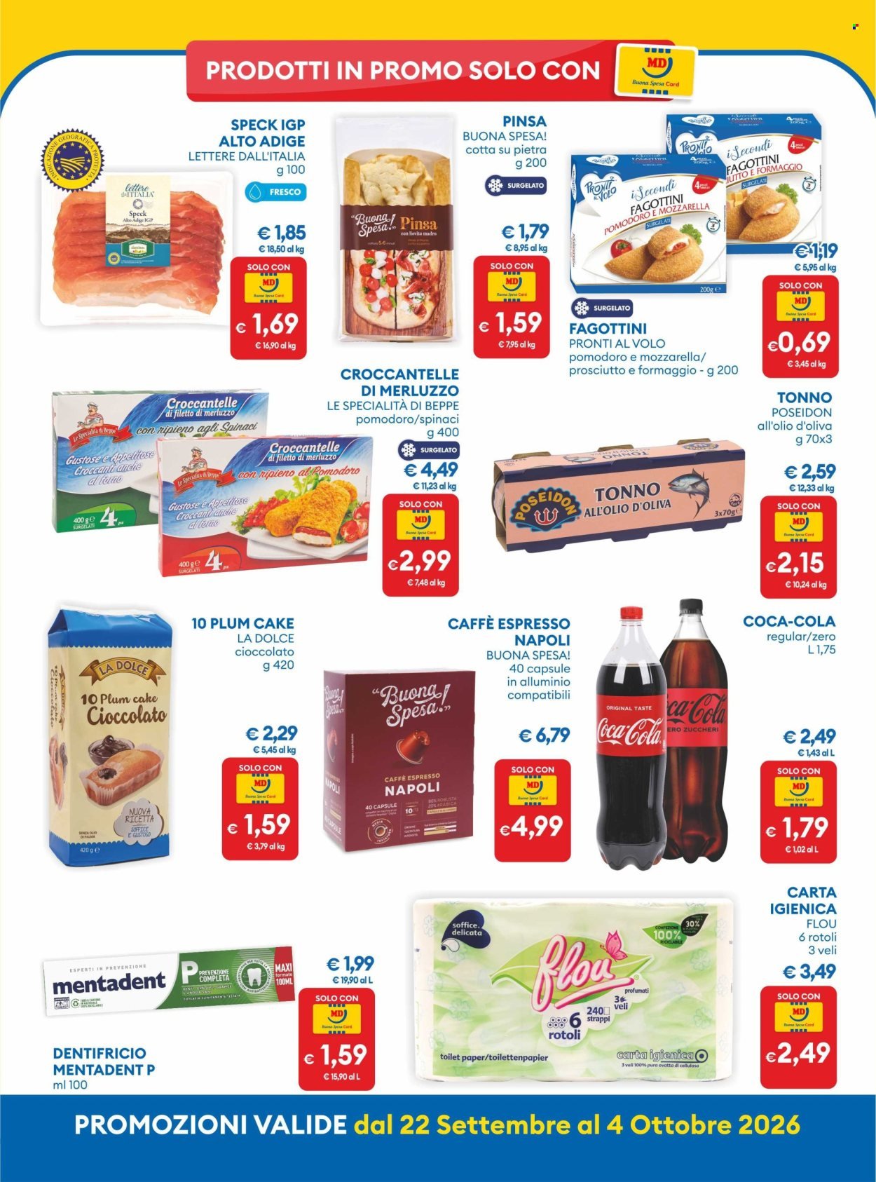Volantino MD DISCOUNT - Da martedì 22 settembre 2026