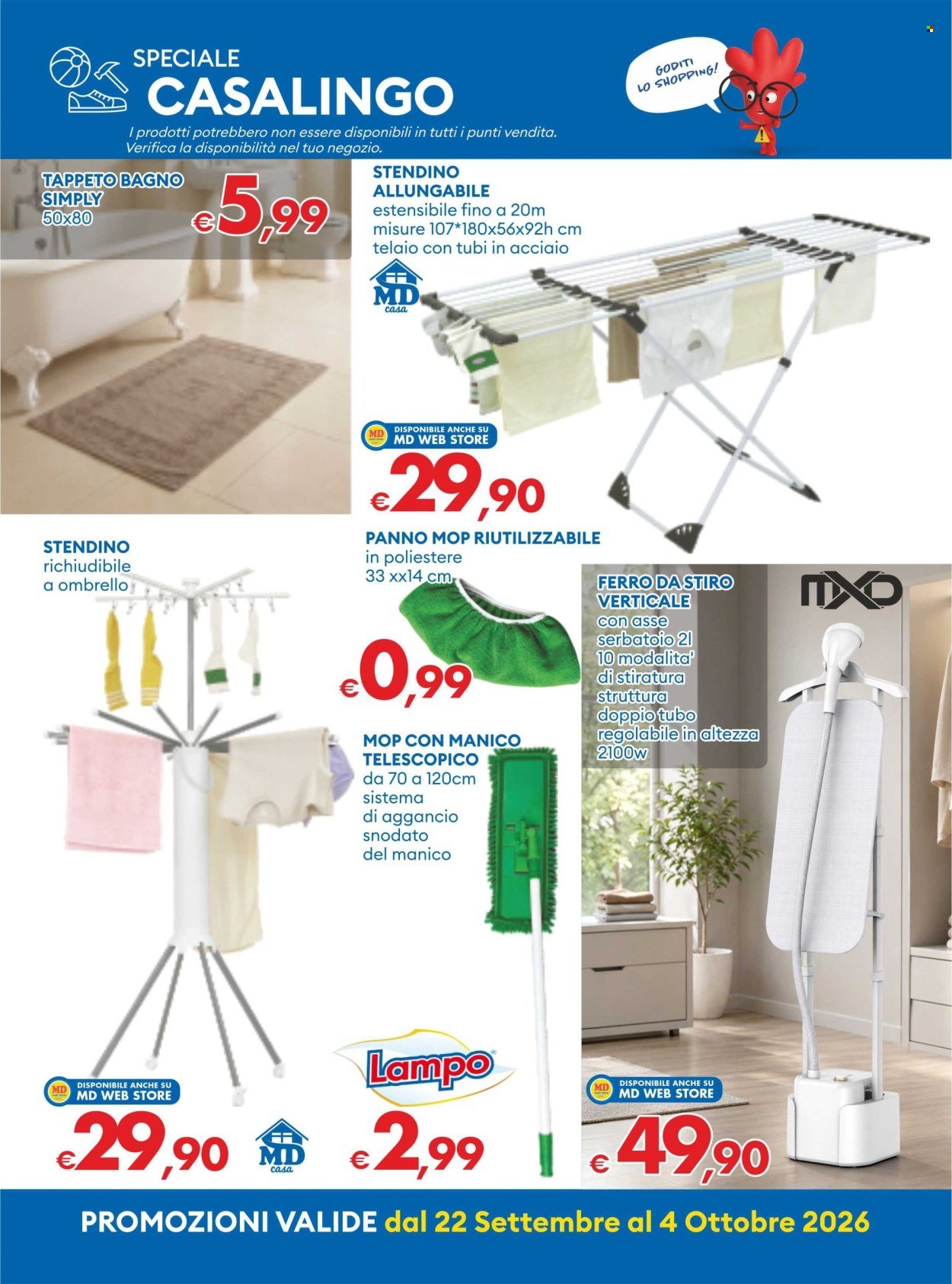 Volantino MD DISCOUNT - Da martedì 22 settembre 2026