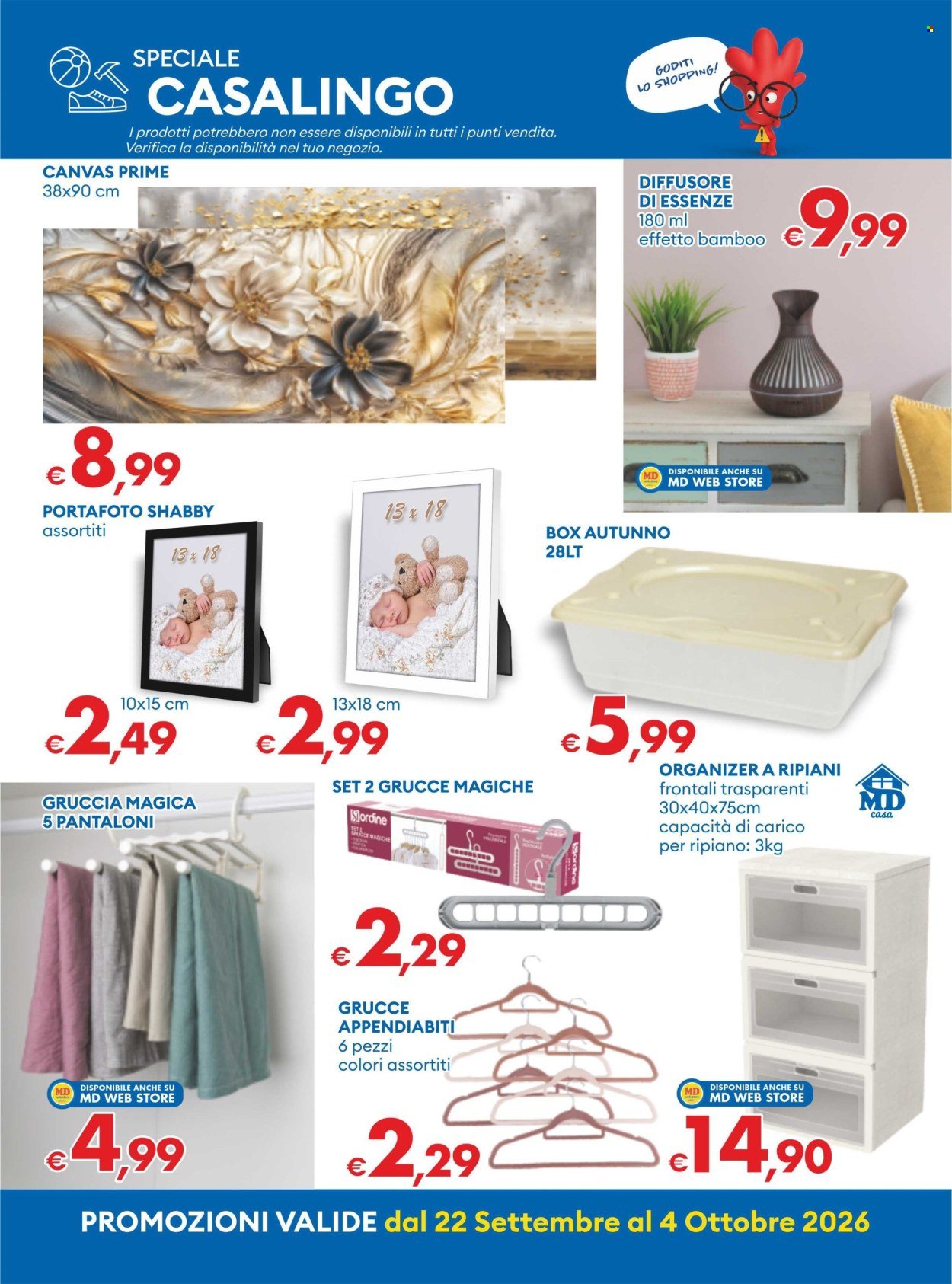 Volantino MD DISCOUNT - Da martedì 22 settembre 2026