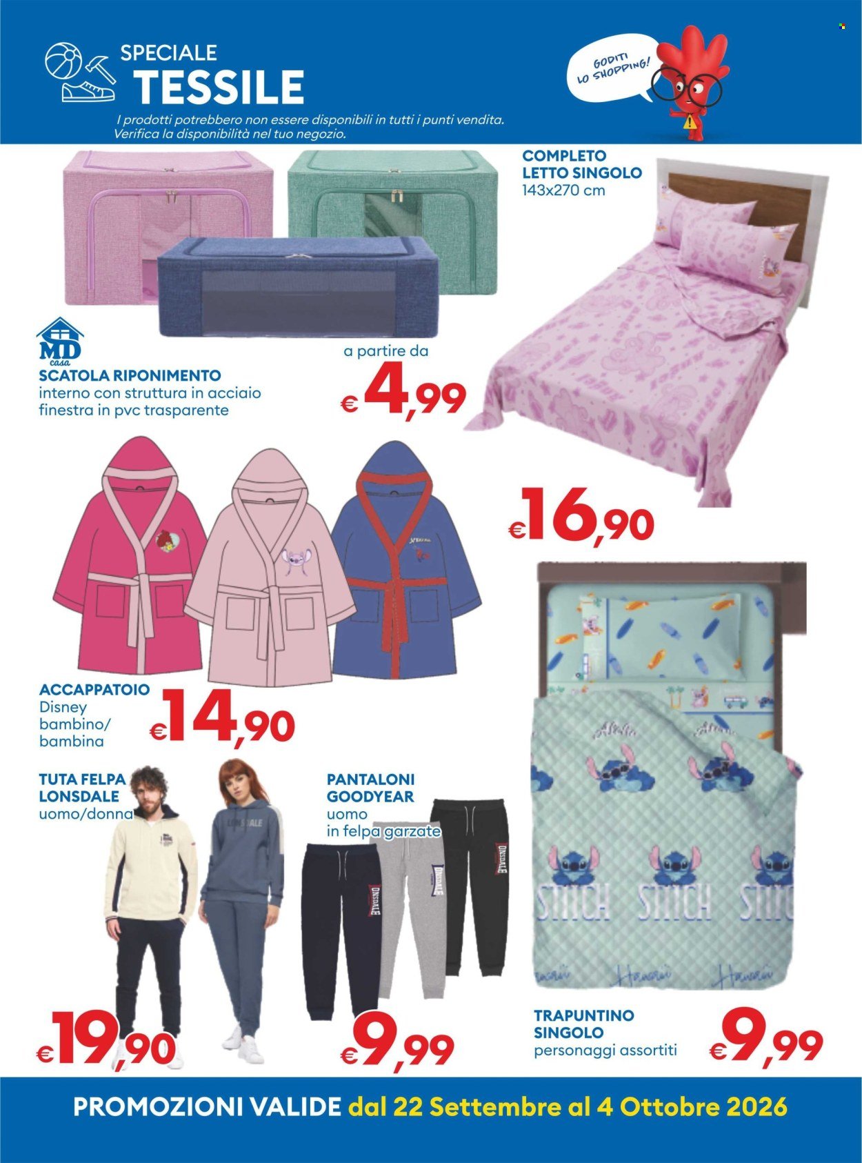 Volantino MD DISCOUNT - Da martedì 22 settembre 2026
