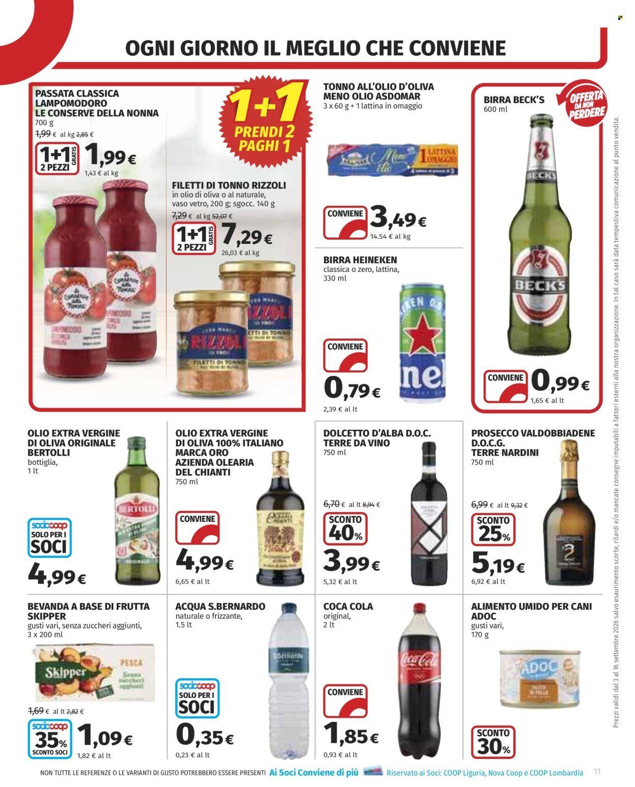 Volantino COOP - Prezzi Giù