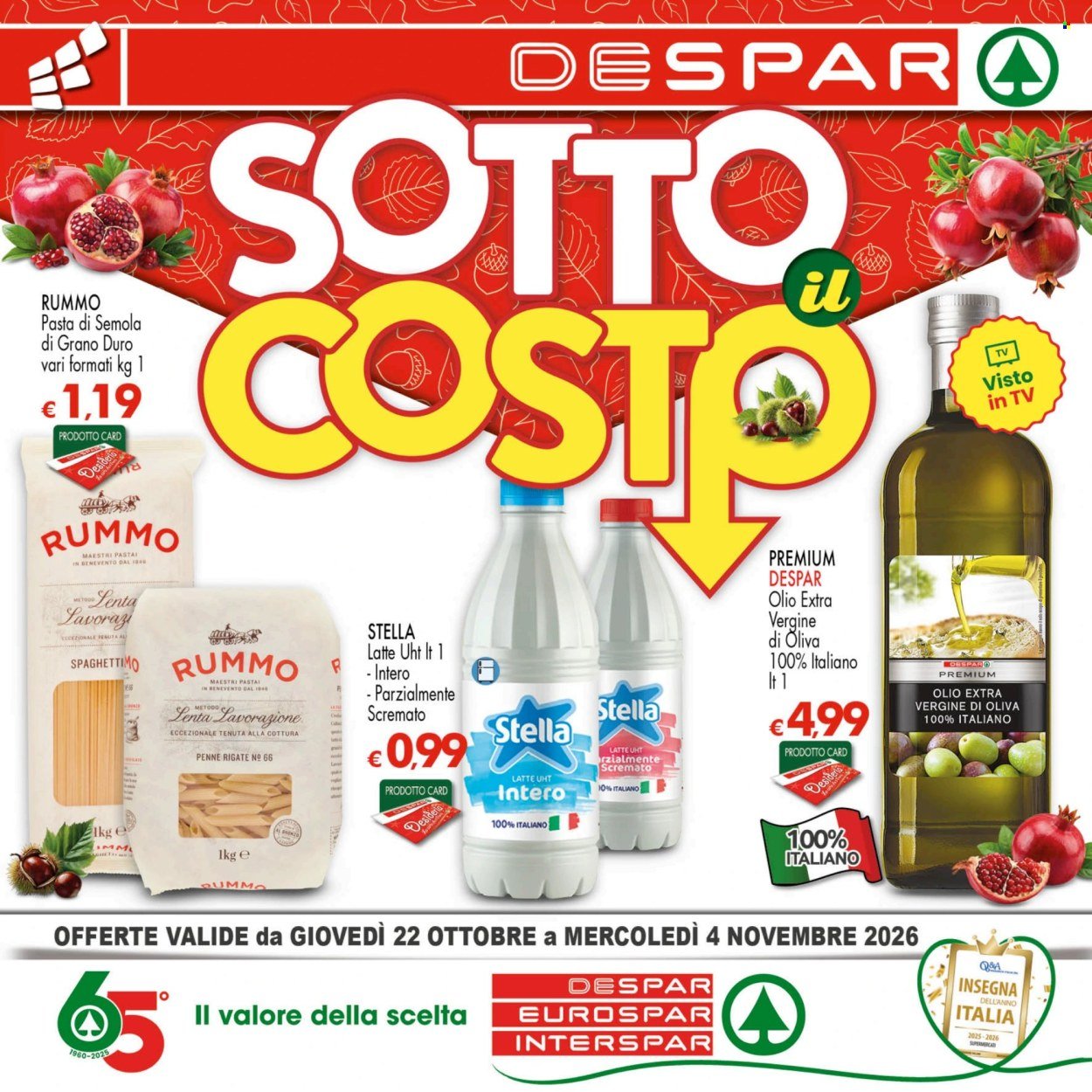 Volantino EUROSPAR - Da giovedì 22 ottobre 2026