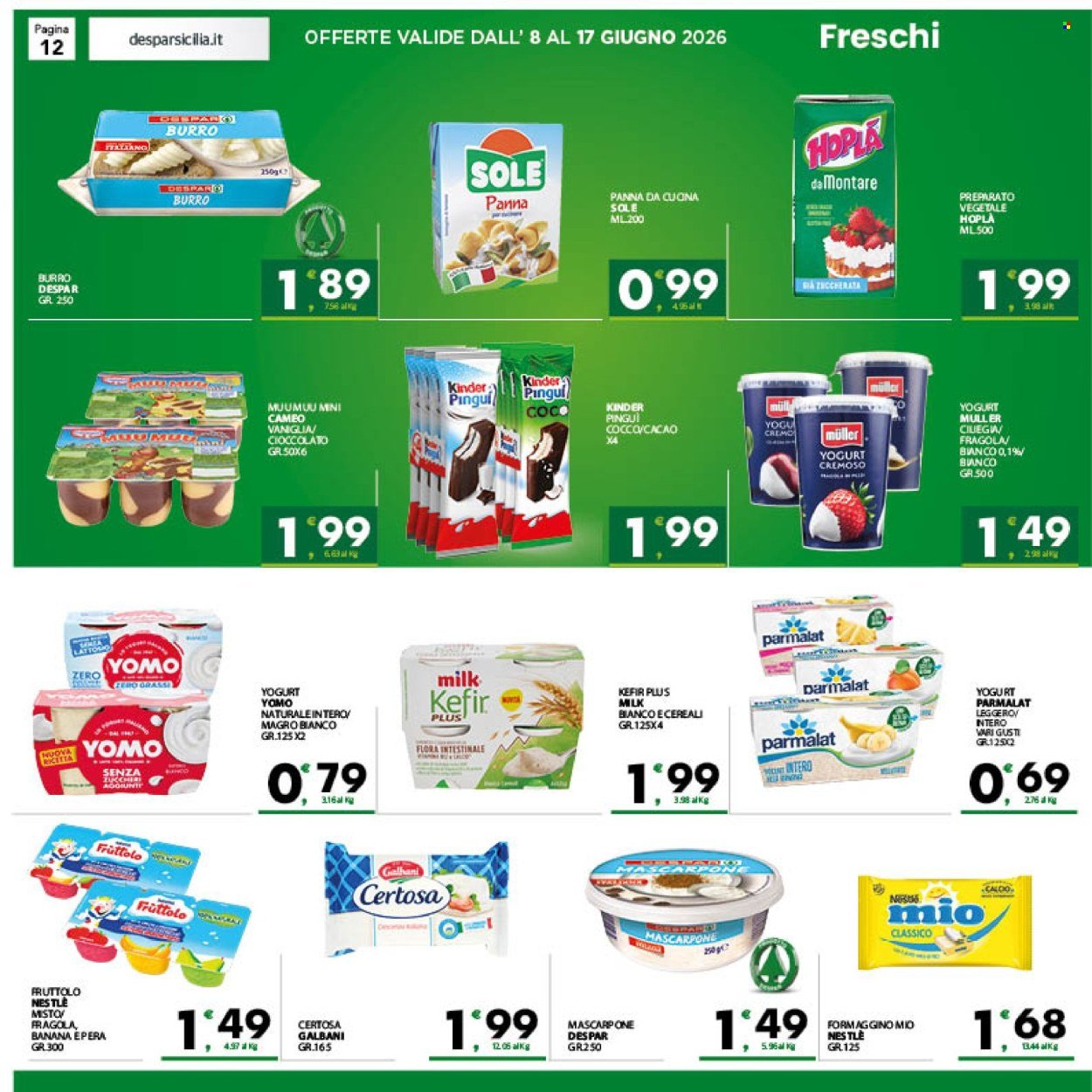 Volantino EUROSPAR - Da lunedì 8 2026