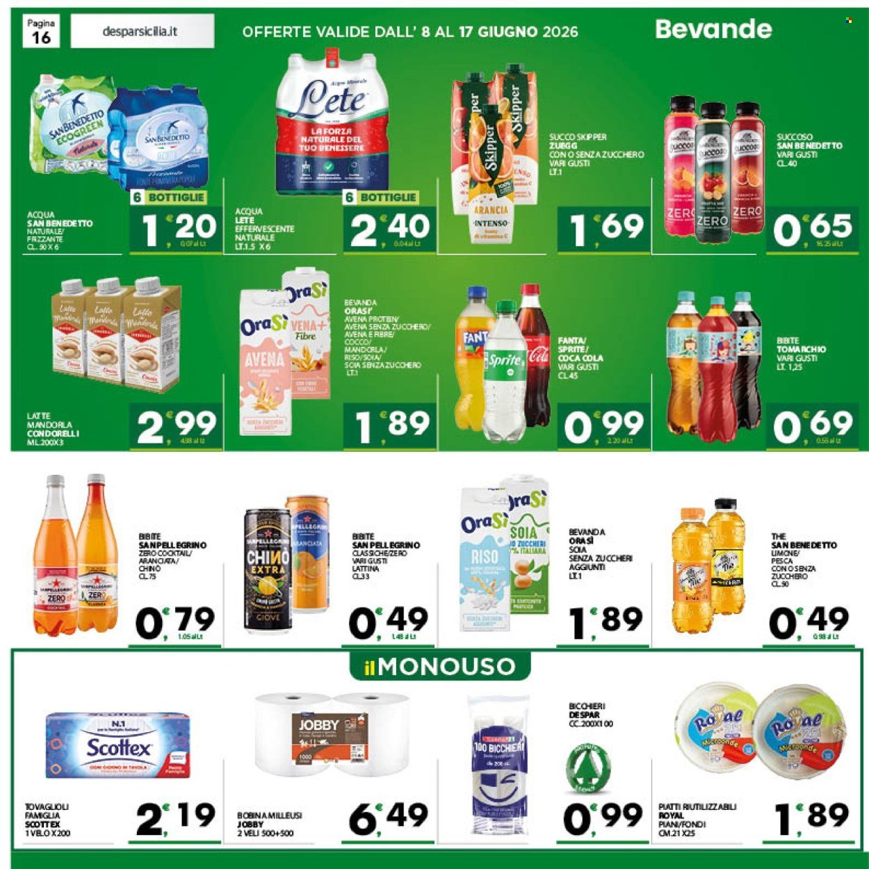 Volantino EUROSPAR - Da lunedì 8 2026