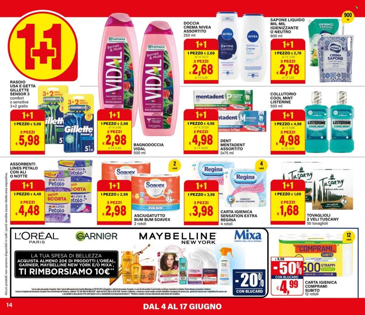 Volantino IL GIGANTE - Uno è Gratis