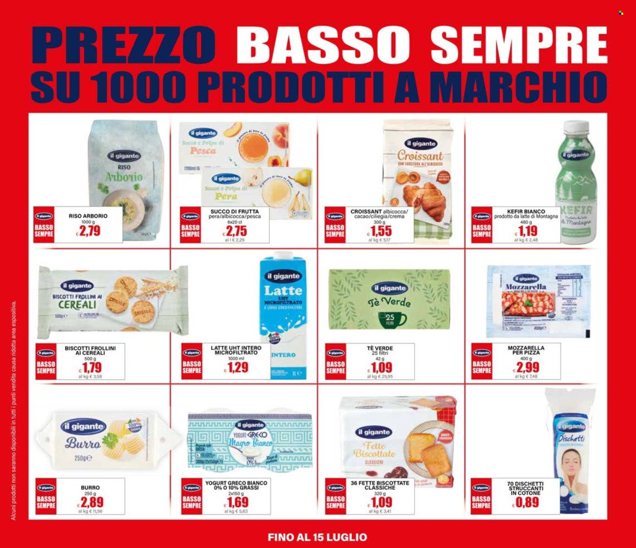 Volantino IL GIGANTE - Uno è Gratis