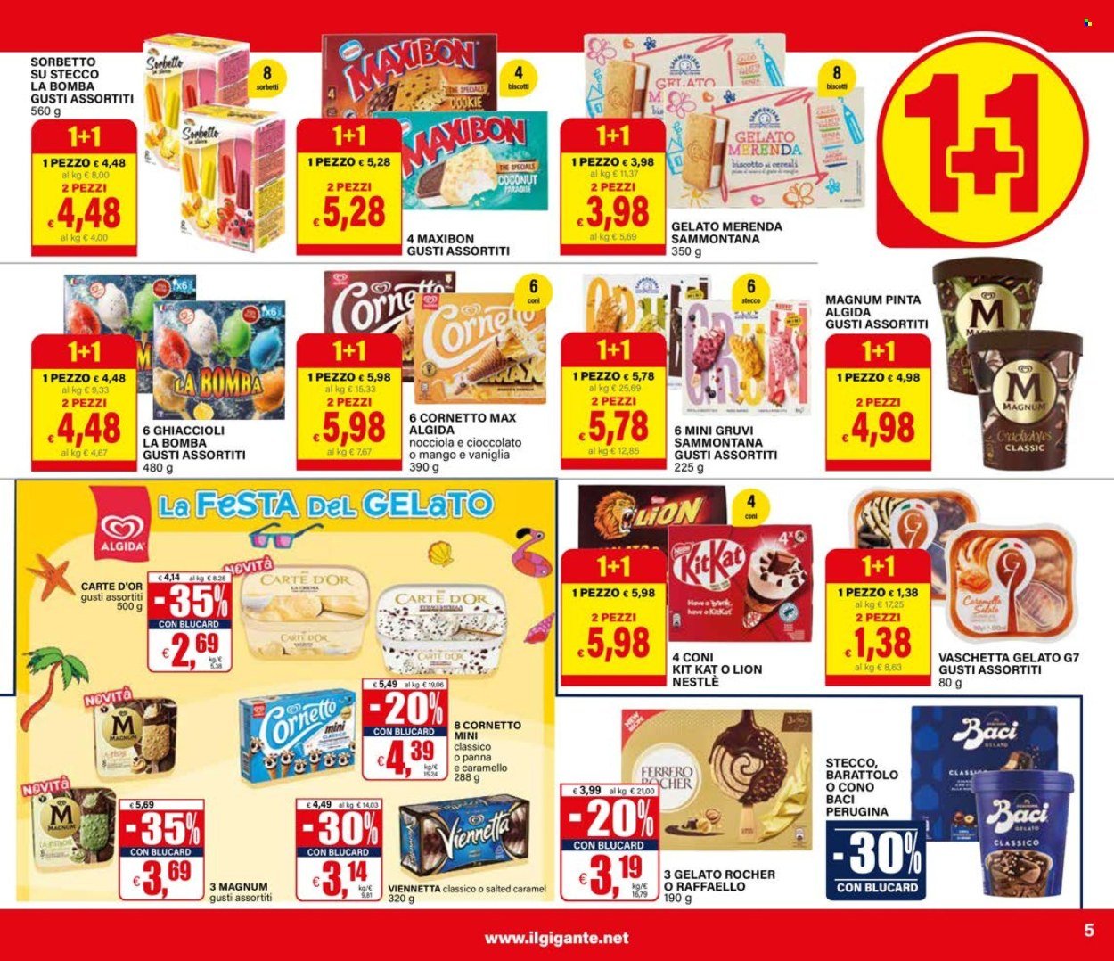 Volantino IL GIGANTE - Uno è Gratis