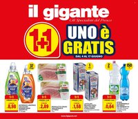 Volantino IL GIGANTE - Uno è Gratis