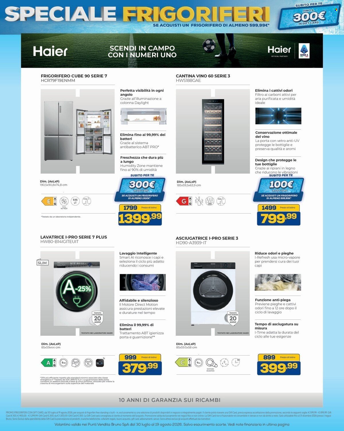 Volantino EURONICS - SOTTO AGOSTO