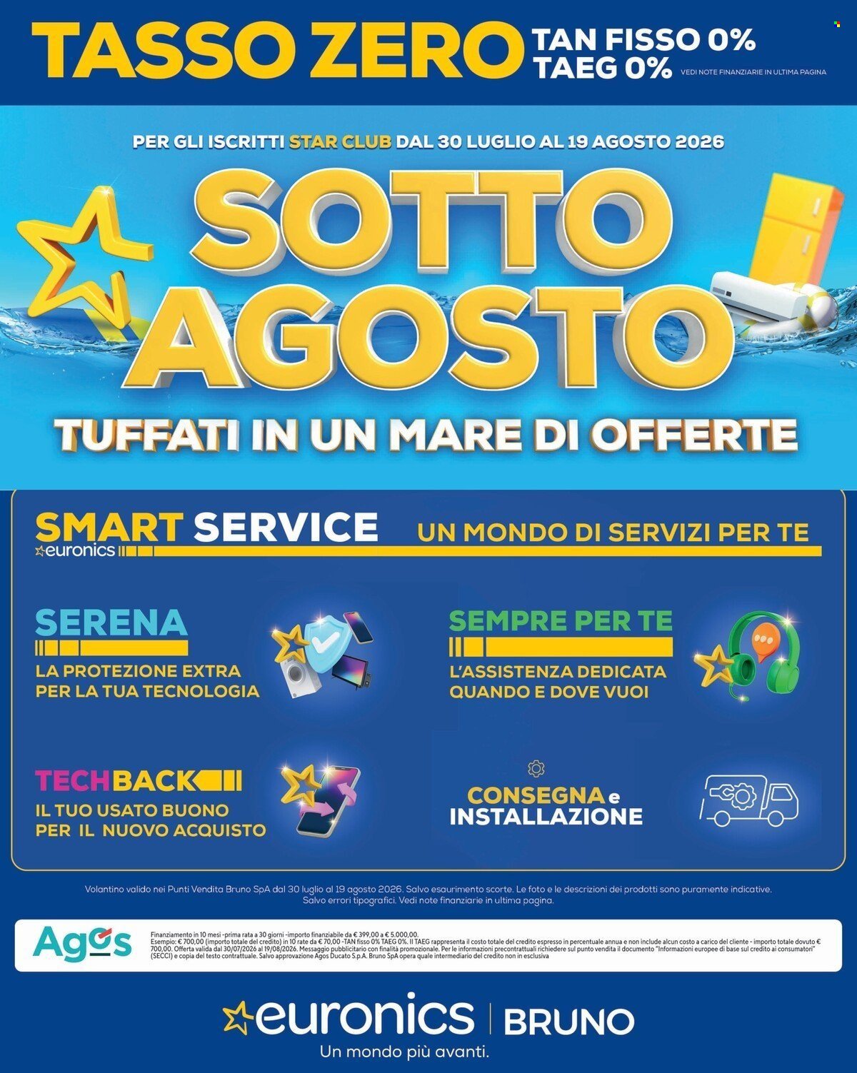 Volantino EURONICS - SOTTO AGOSTO