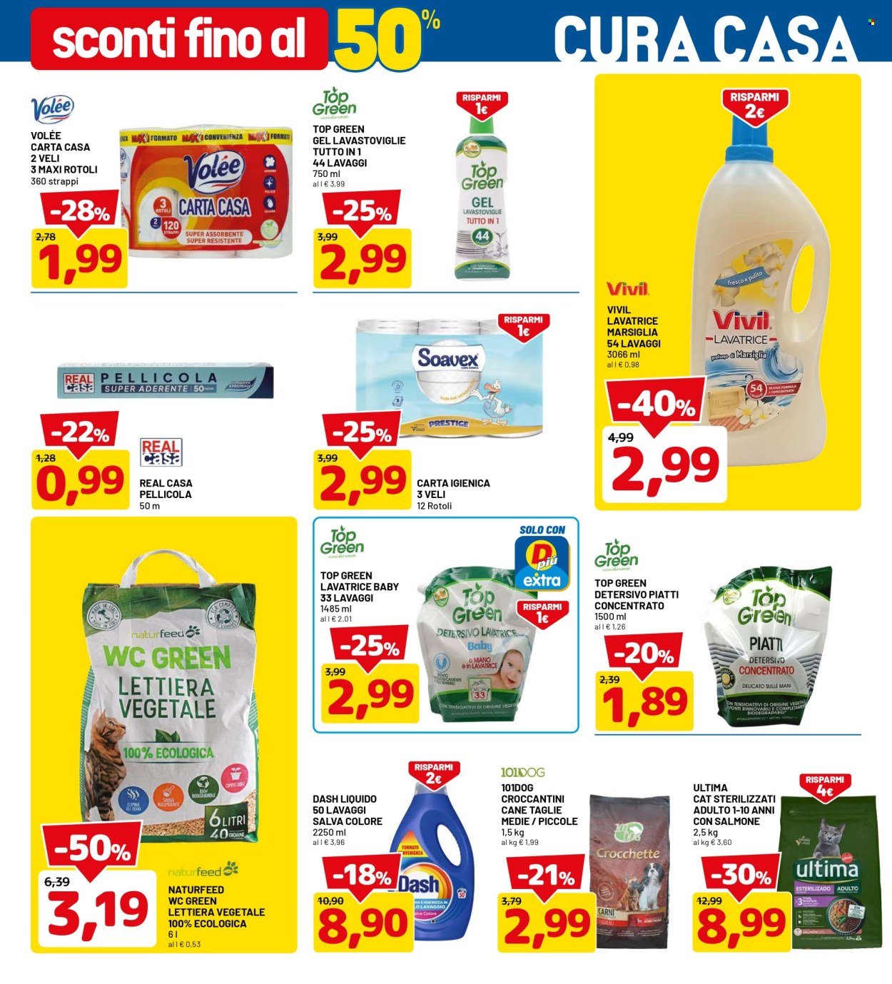 Volantino DPIÙ - SCONTI FINO AL 50%