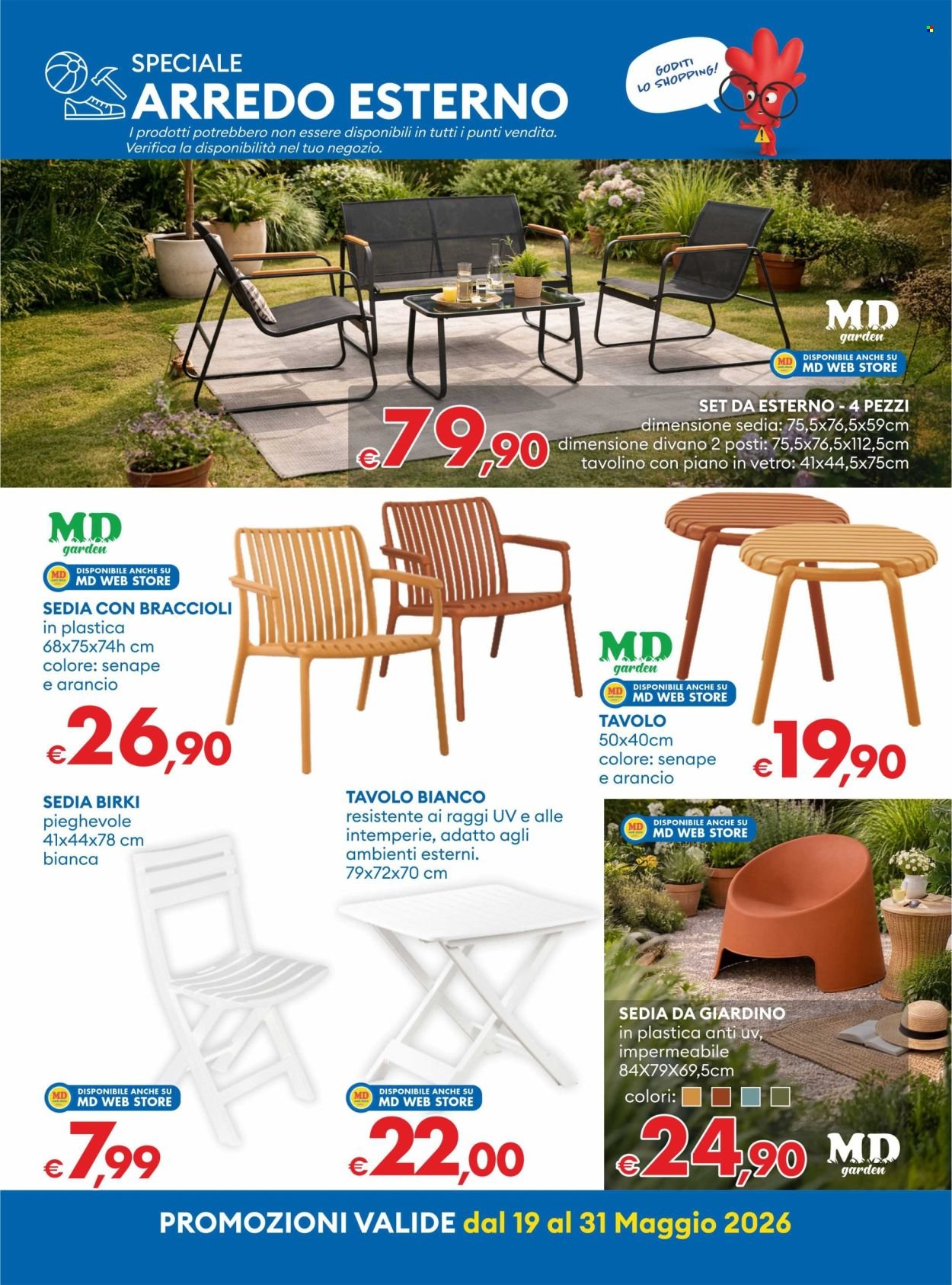 Volantino MD DISCOUNT - Da martedì 19 2026 (2026-05-19 - 2026-05-31)