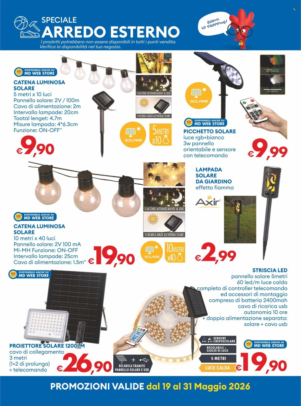 Volantino MD DISCOUNT - Da martedì 19 2026 (2026-05-19 - 2026-05-31)