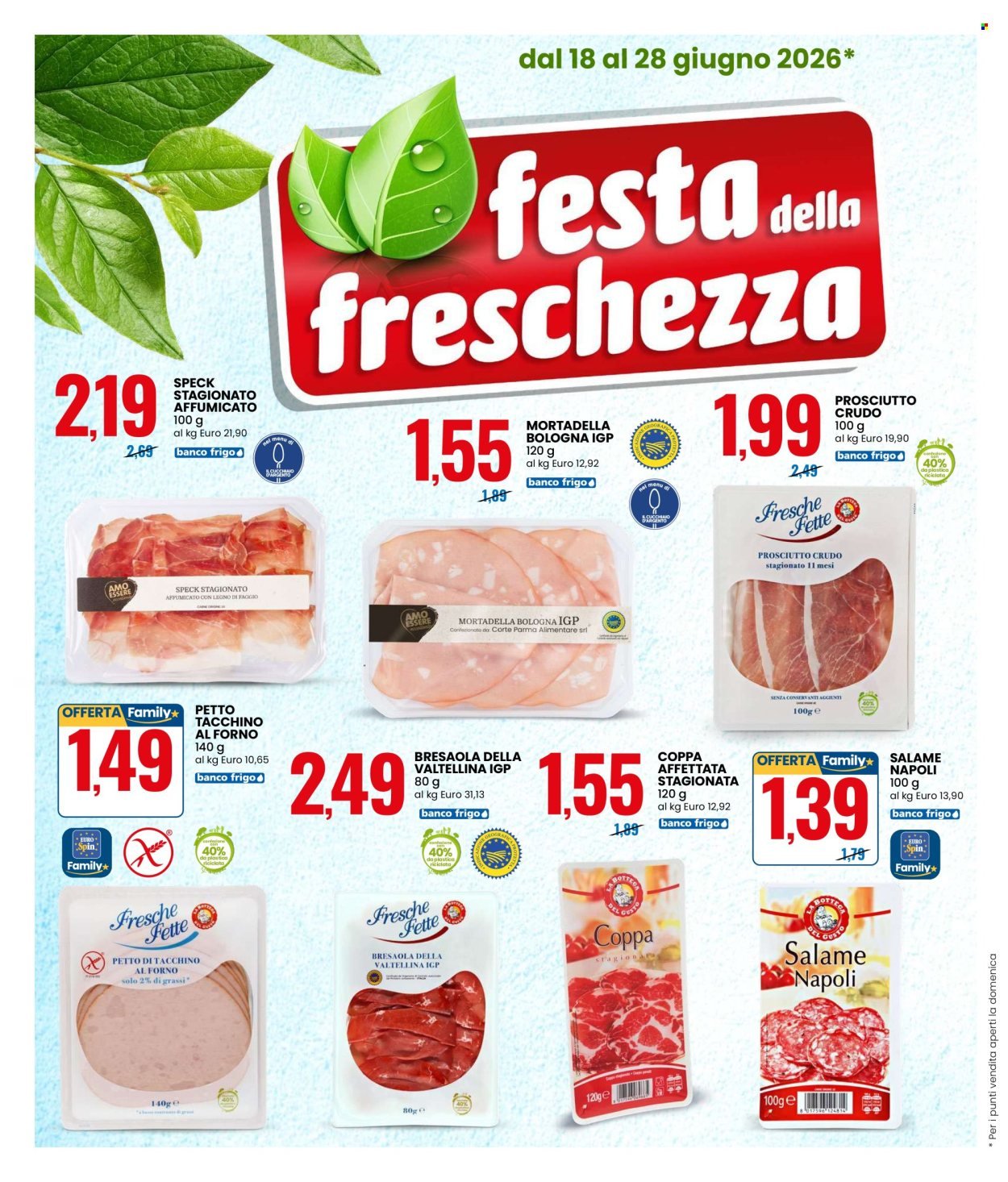 Volantino EUROSPIN - Da giovedì 18 2026