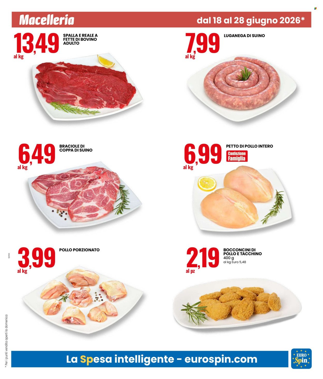 Volantino EUROSPIN - Da giovedì 18 2026