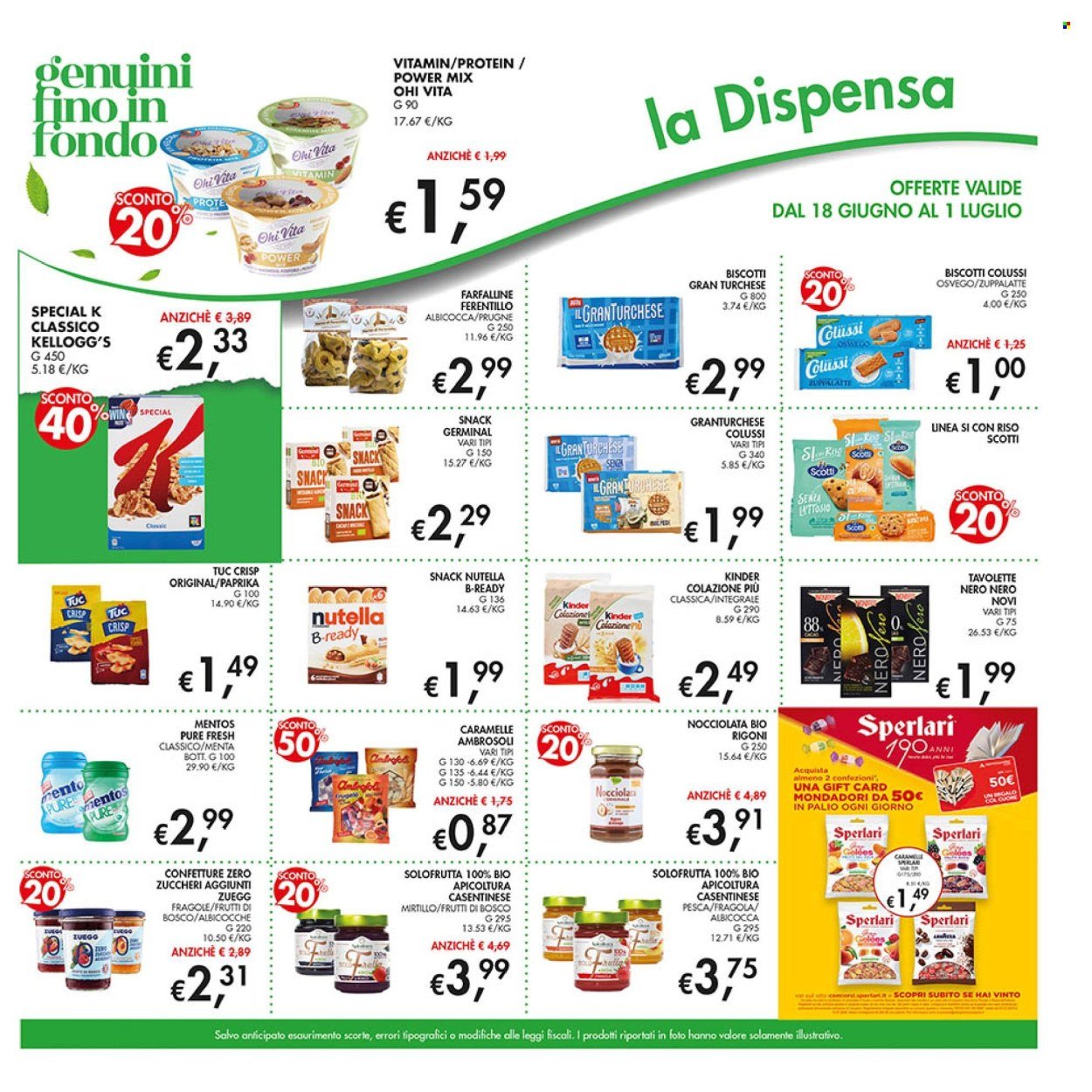 Volantino COAL - Da giovedì 18 giugno 2026