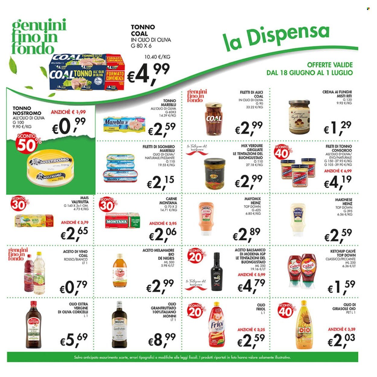 Volantino COAL - Da giovedì 18 giugno 2026