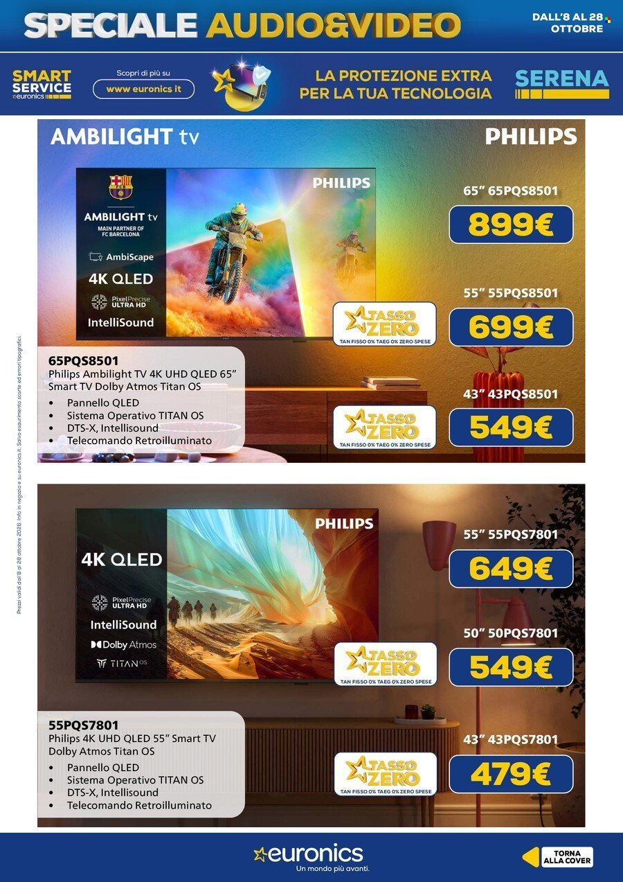 Volantino EURONICS - Speciale Audio Video