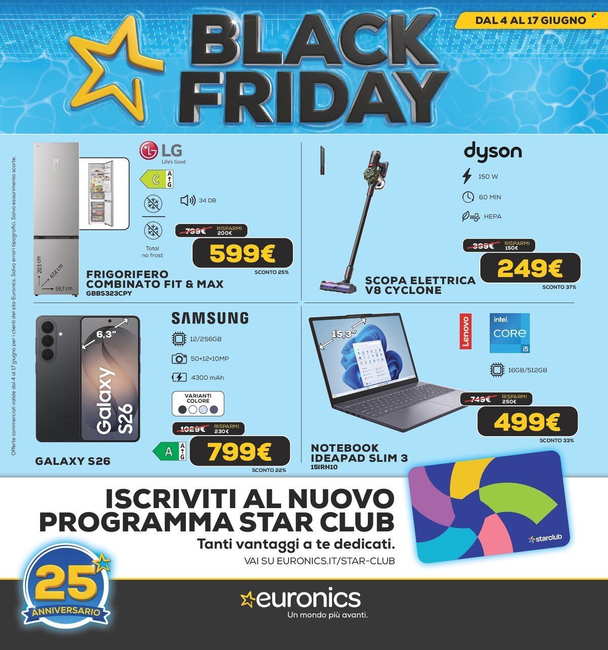 Volantino EURONICS - Black Friday d'Estate