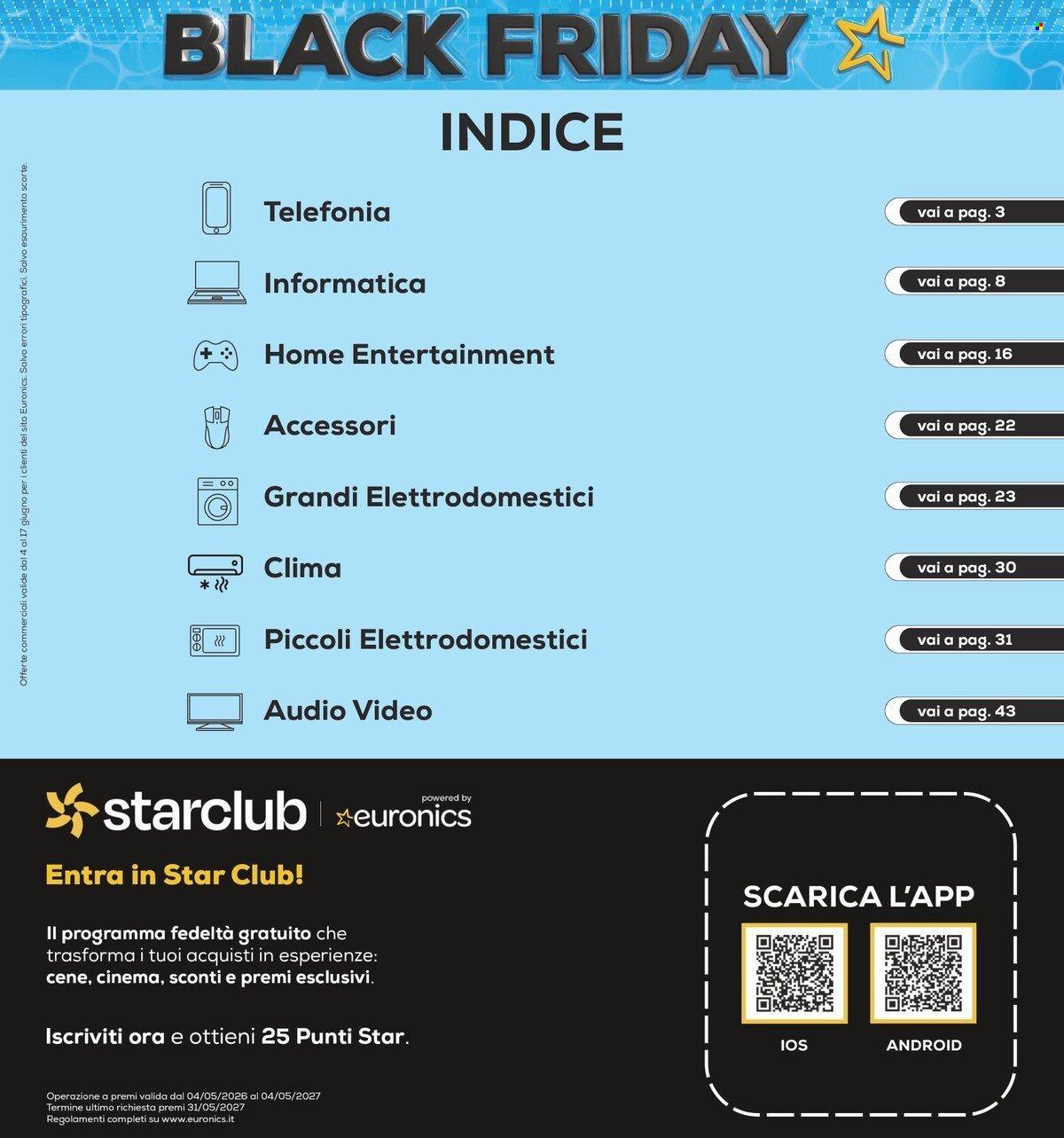 Volantino EURONICS - Black Friday d'Estate