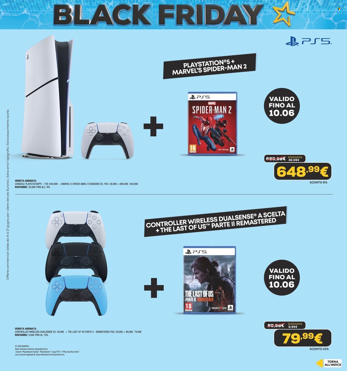 Volantino EURONICS - Black Friday d'Estate