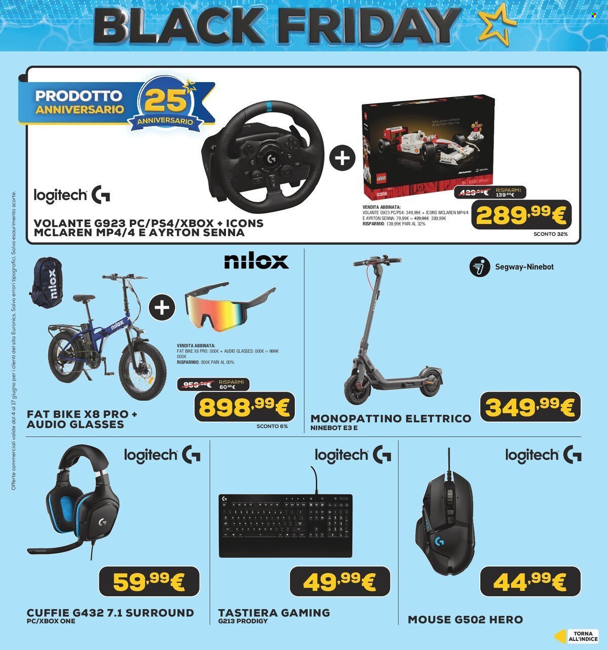 Volantino EURONICS - Black Friday d'Estate