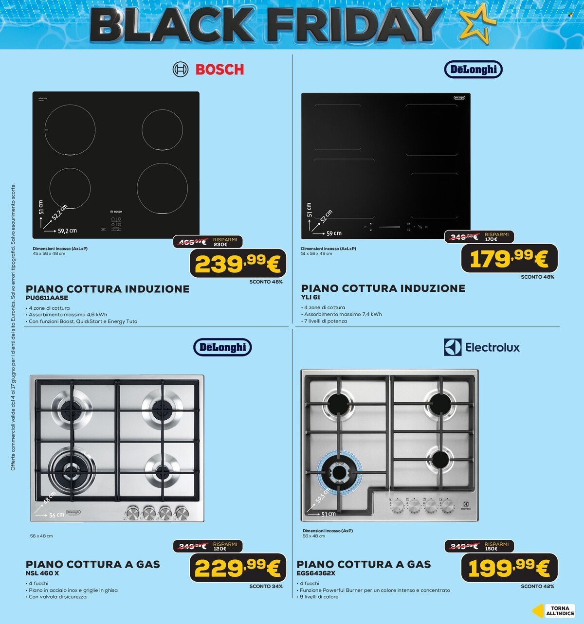 Volantino EURONICS - Black Friday d'Estate