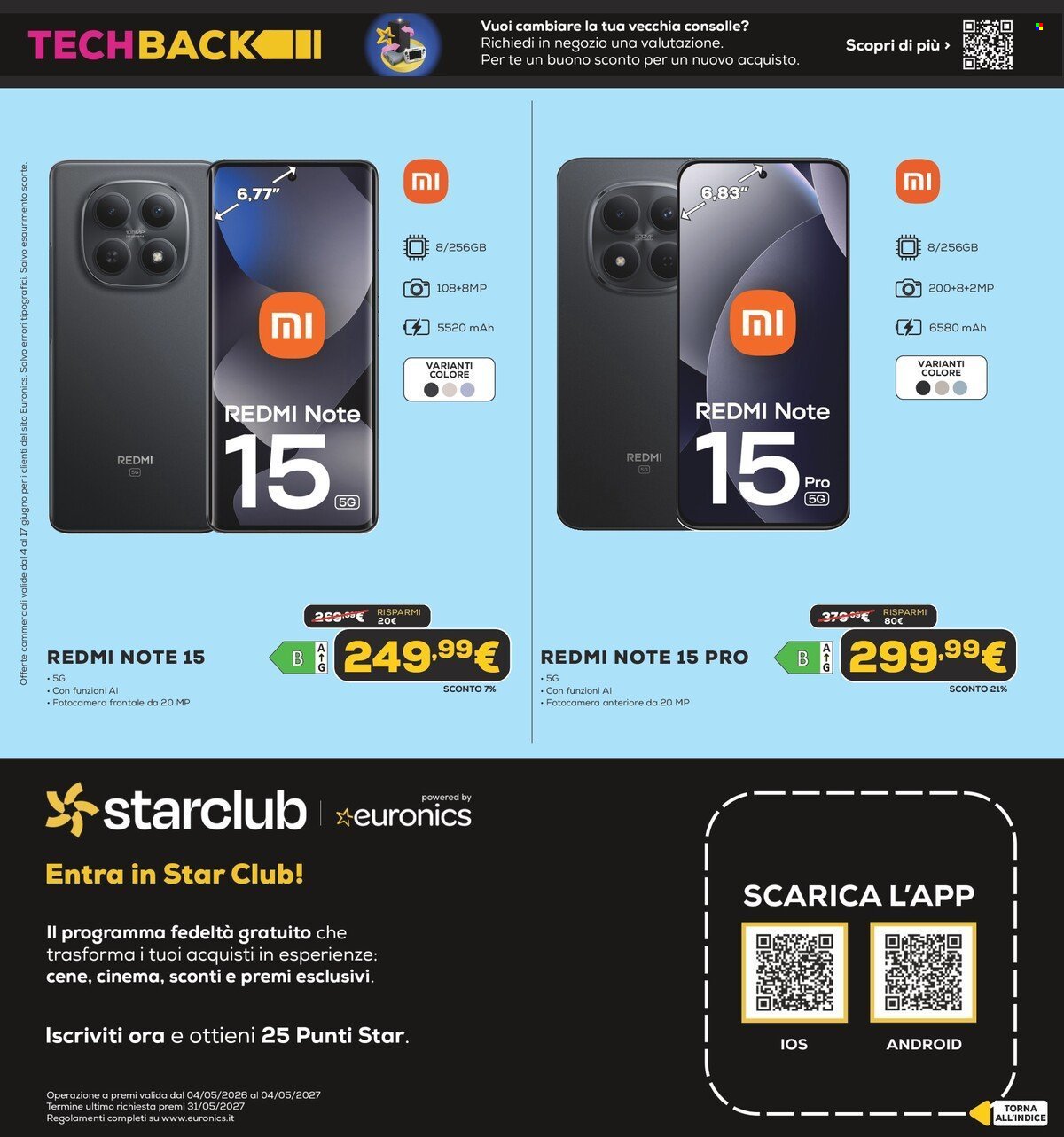 Volantino EURONICS - Black Friday d'Estate