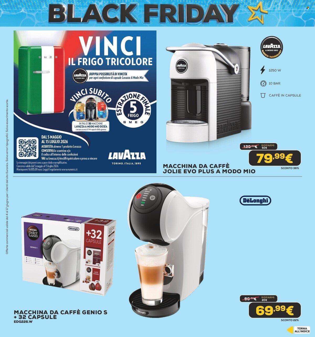 Volantino EURONICS - Black Friday d'Estate