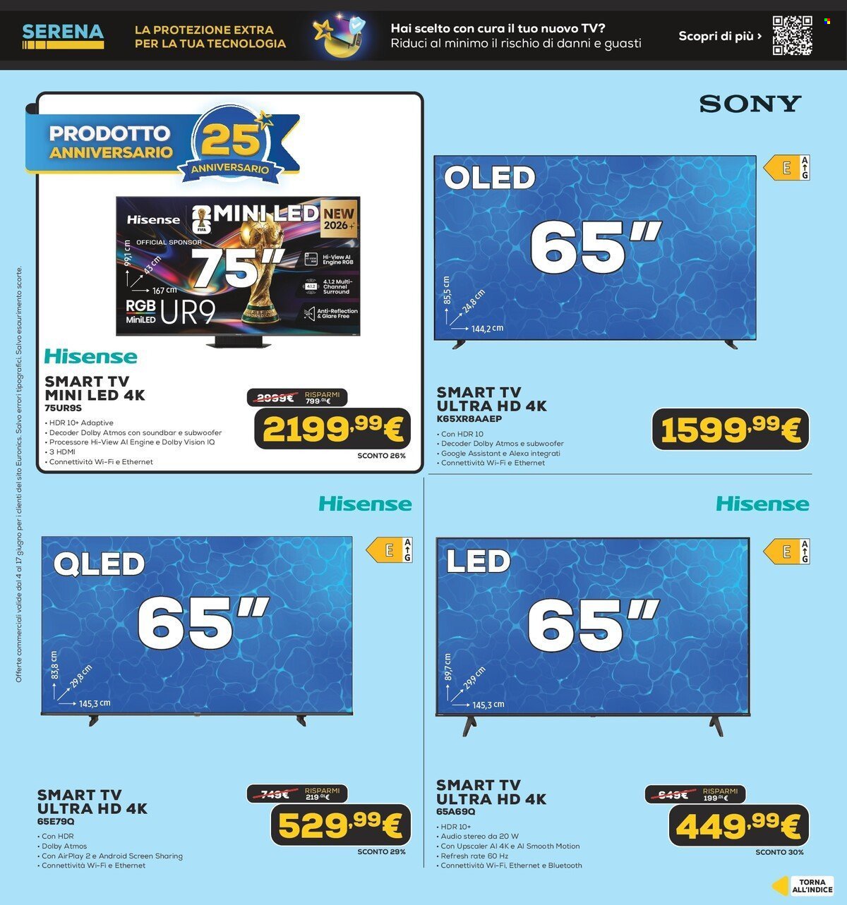 Volantino EURONICS - Black Friday d'Estate