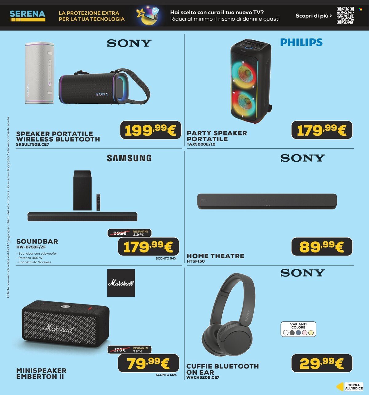 Volantino EURONICS - Black Friday d'Estate