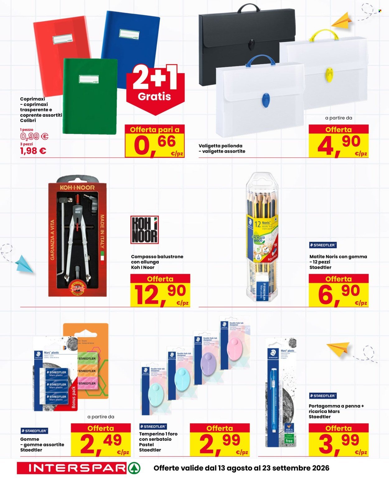 Volantino INTERSPAR - Tutti a scuola con il sorriso