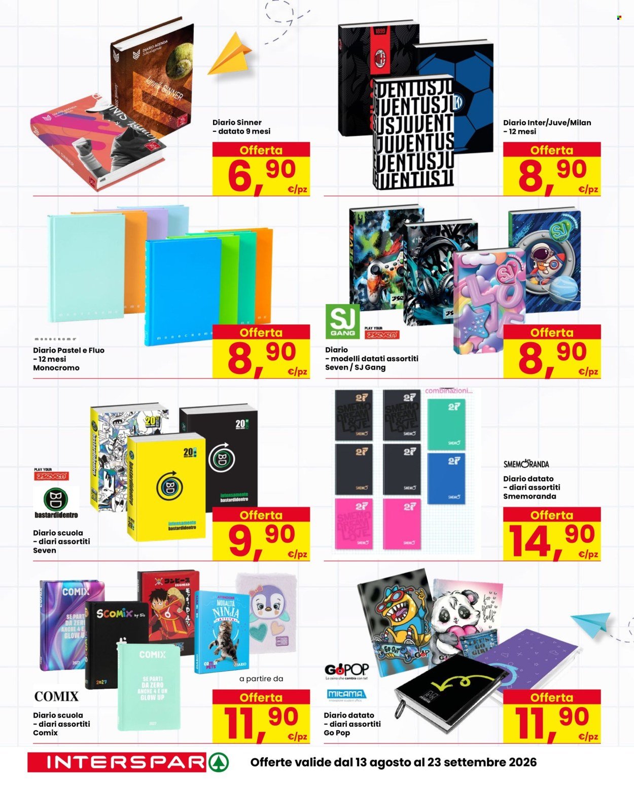 Volantino INTERSPAR - Tutti a scuola con il sorriso