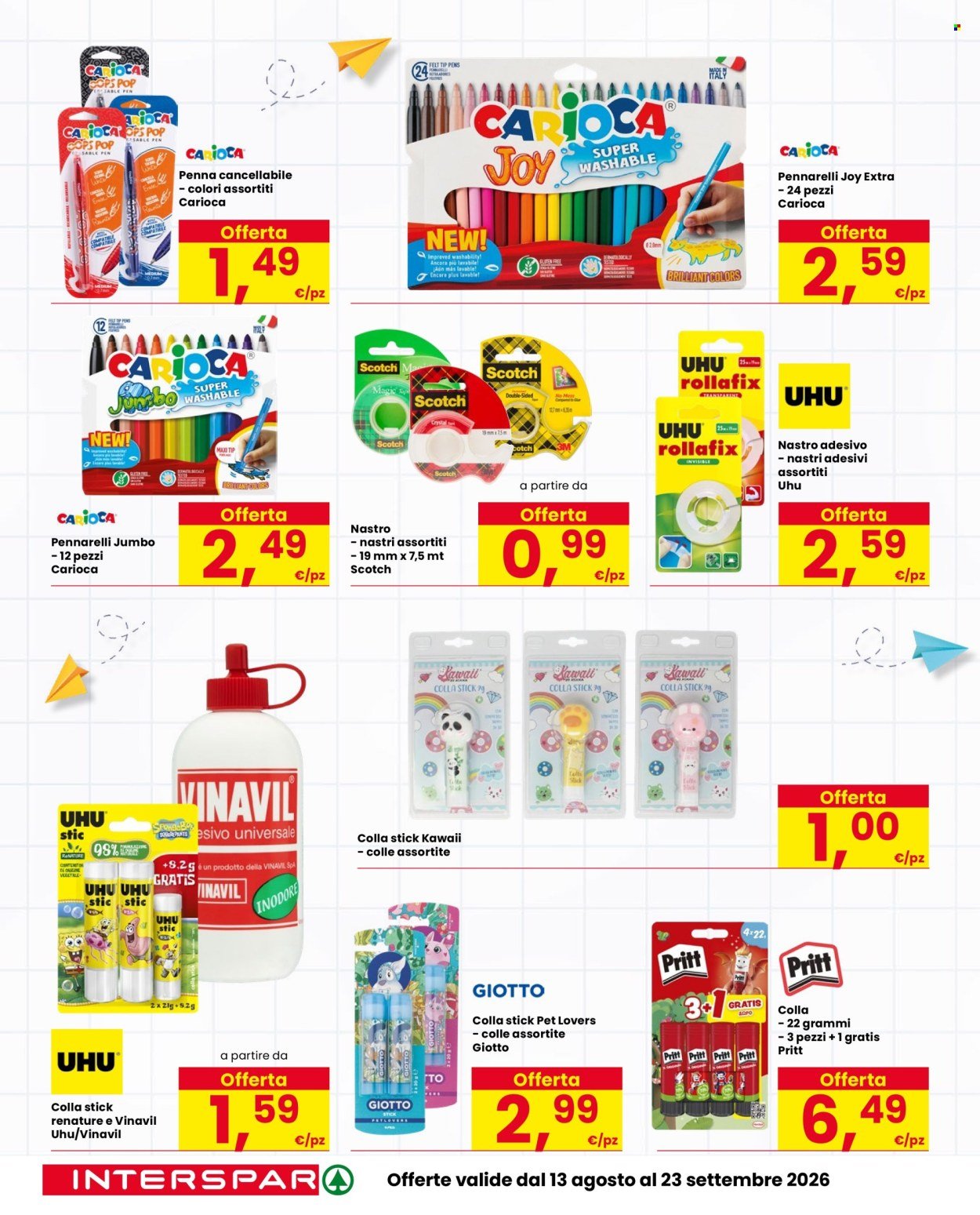 Volantino INTERSPAR - Tutti a scuola con il sorriso