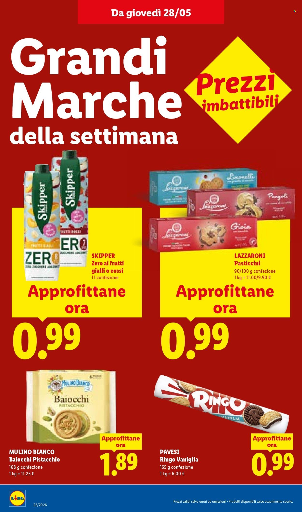 Volantino LIDL - Da giovedì 28 maggio 2026 (2026-05-28 - 2026-06-03)