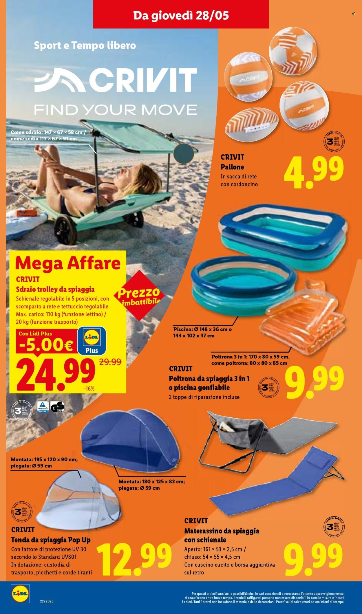 Volantino LIDL - Da giovedì 28 maggio 2026 (2026-05-28 - 2026-06-03)